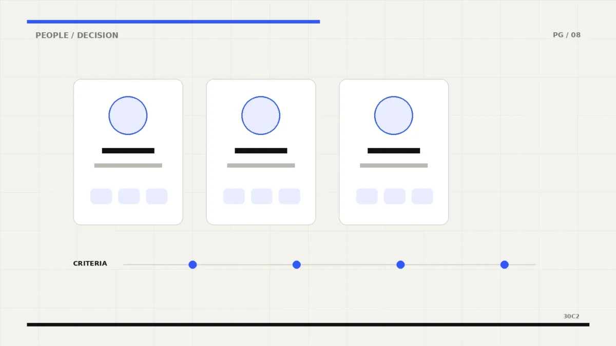 Illustration til AI til HR og rekruttering – redaktionel AI-guide på PromptGuiden